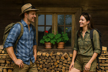 Wandern im März im Bayerischen Wald